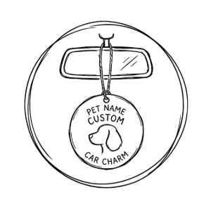 Personalized Pet Car Charms